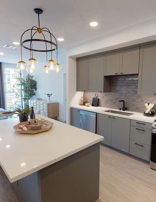 Halcyon House Apartments - luxury 2 bedroom model home